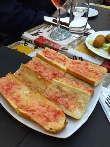 International Food Tour - Barcelona - Pan Con Tomate