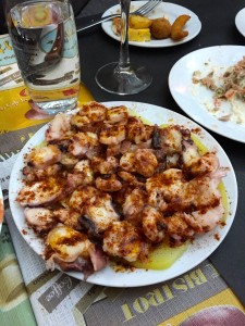 International Food Tour - Barcelona - Octopus