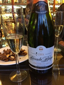 International Food Tour - Barcelona - Cava Bottle