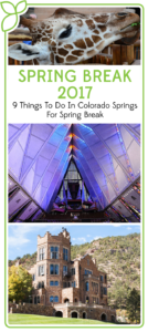 9 Things to do in Colorado Springs for Spring Break