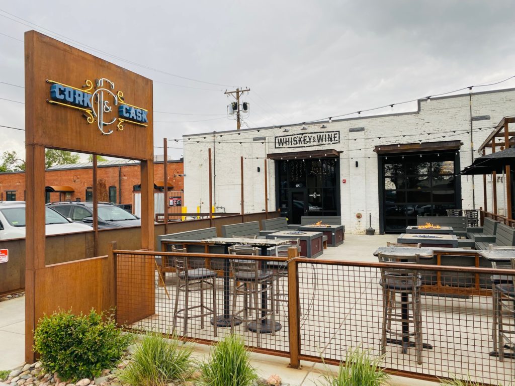 Cork and Cask Patio Colorado Springs