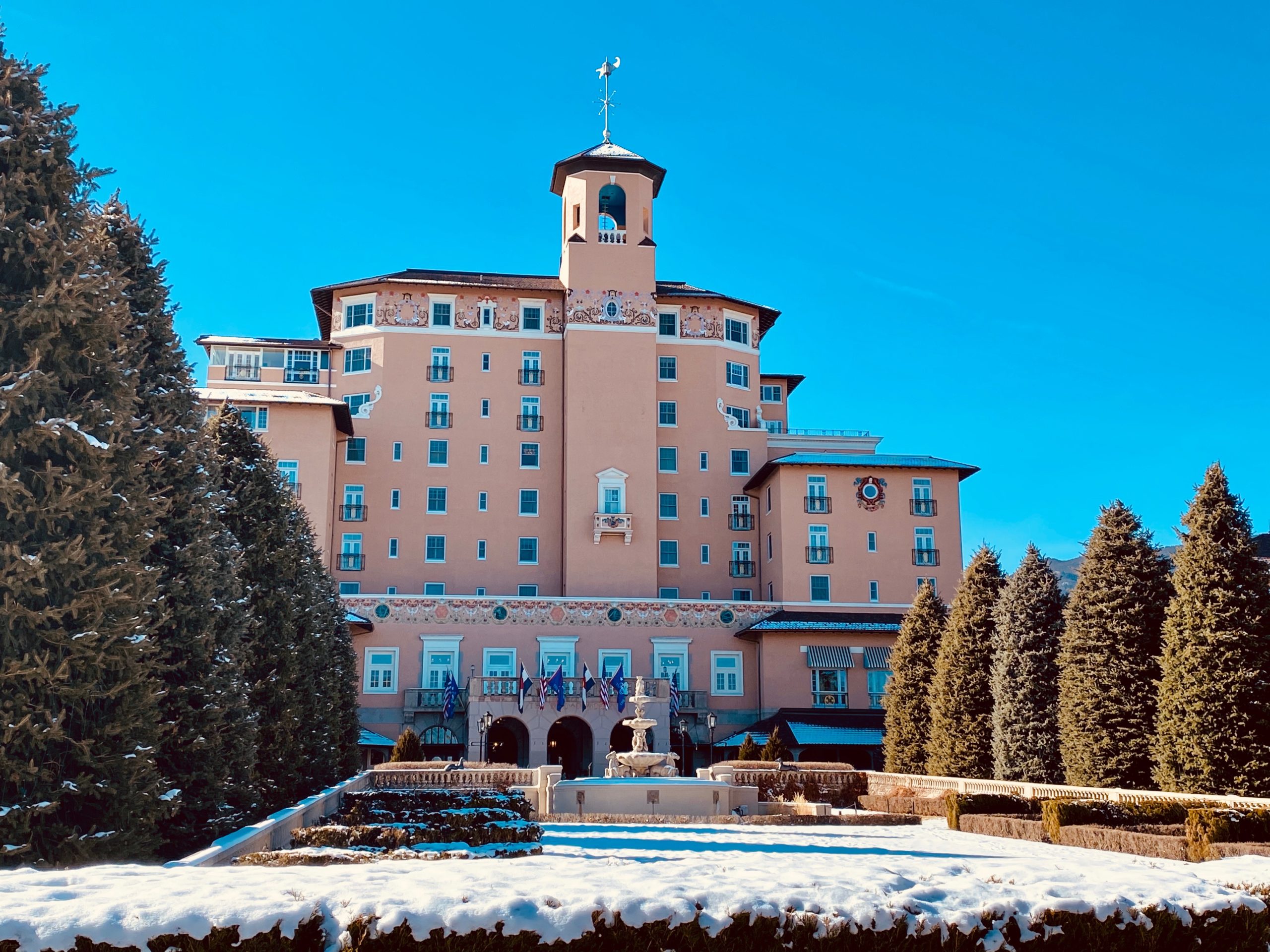 Historic Broadmoor Hotel in Colorado Springs, CO