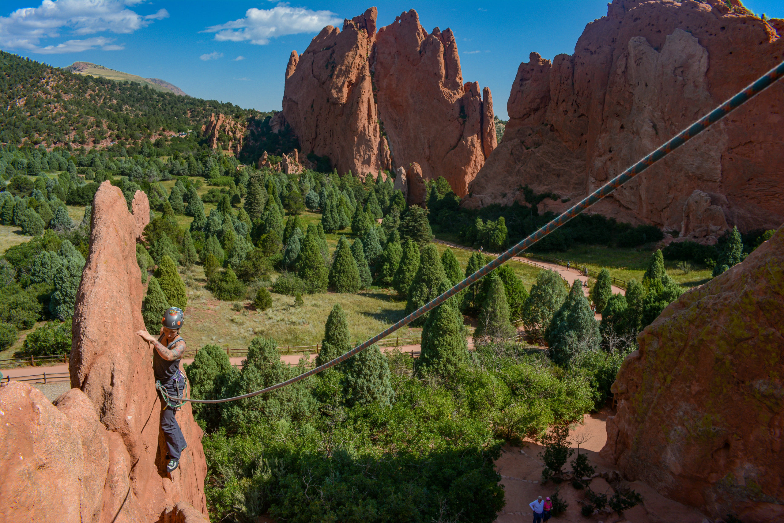 Garden of the Gods Rock Climbing