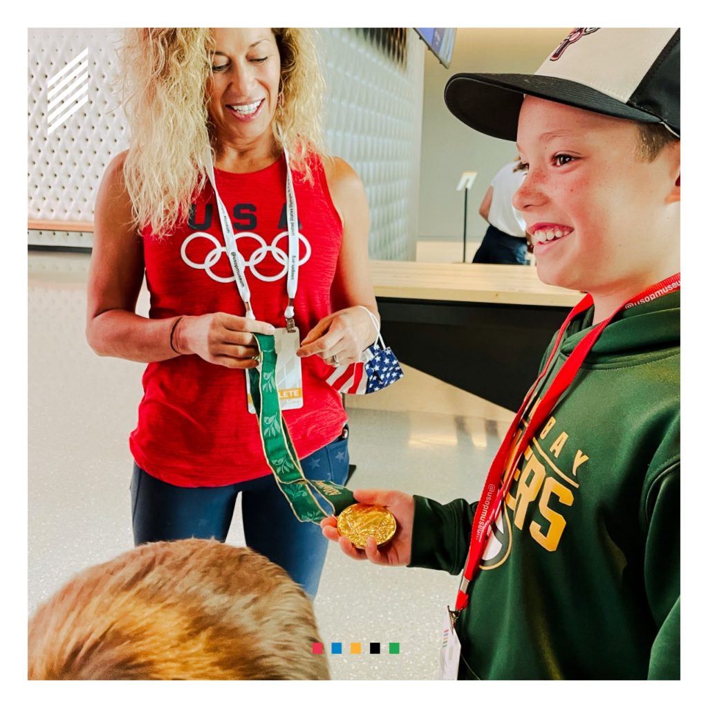 U.S. Olympic Museum Kid Meets Olympian
