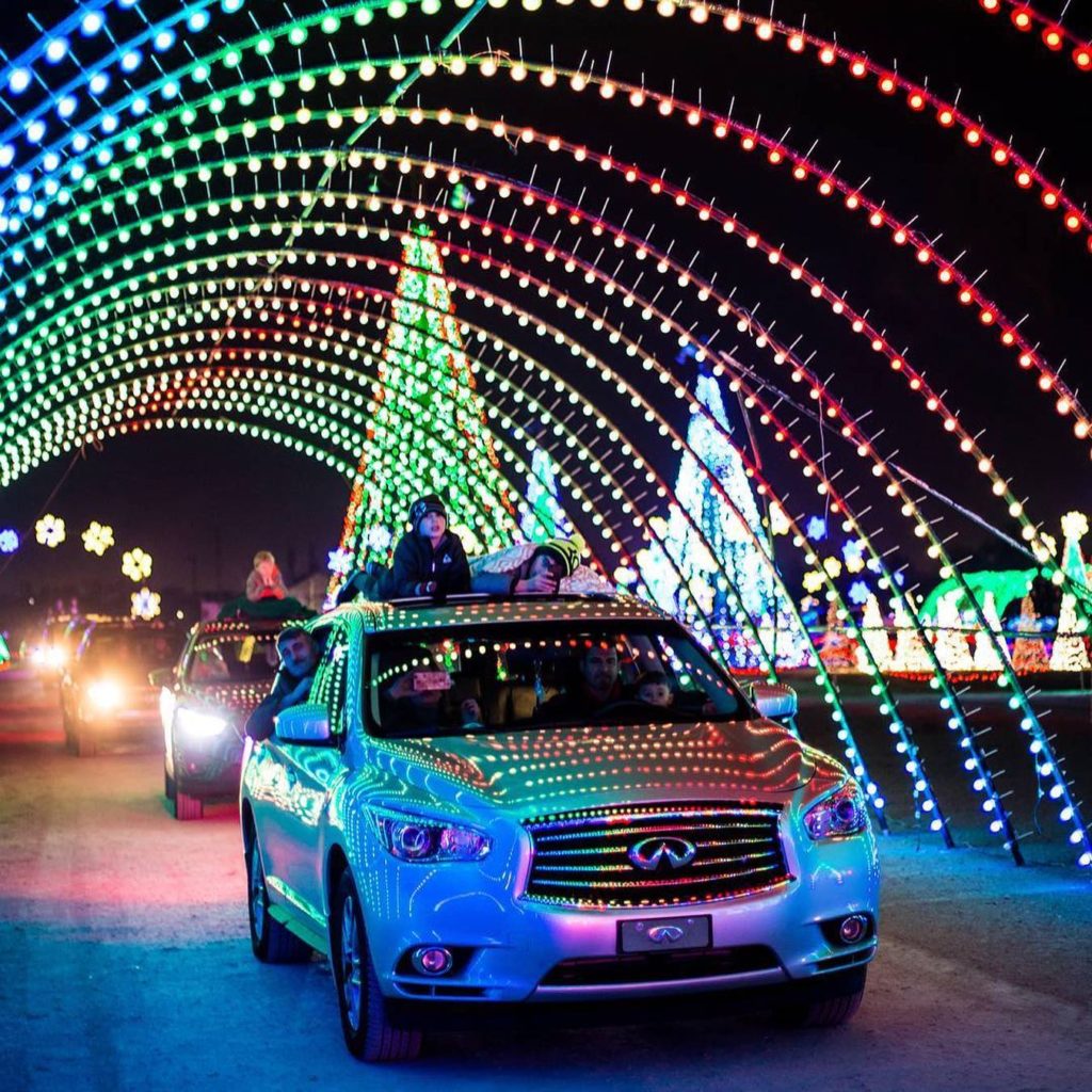 Christmas in Color at Bandimere Speedway in Morrison