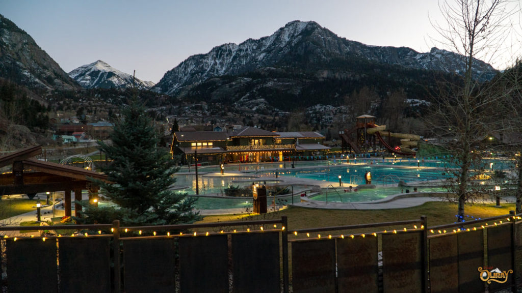 Ouray Hot Springs During the Holidays