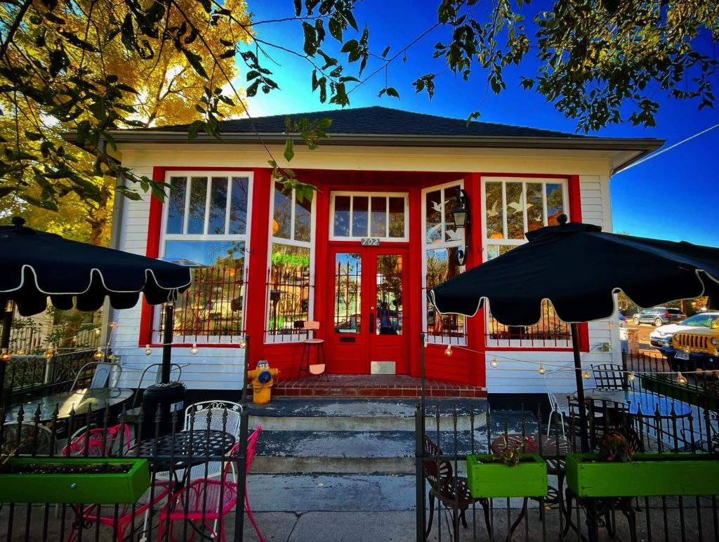 Entrance to Shuga's Restaurant in Colorado Springs