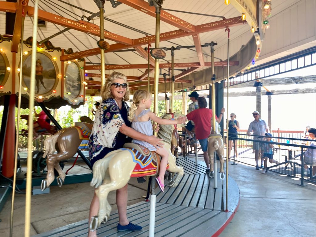 Carousel at the Cheyenne Mountain Zoo | Photo Credit: Rocky Mountain Food Tours