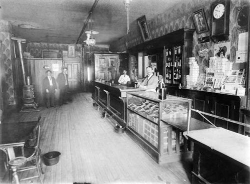 Old Colorado City Saloon in the 1890s