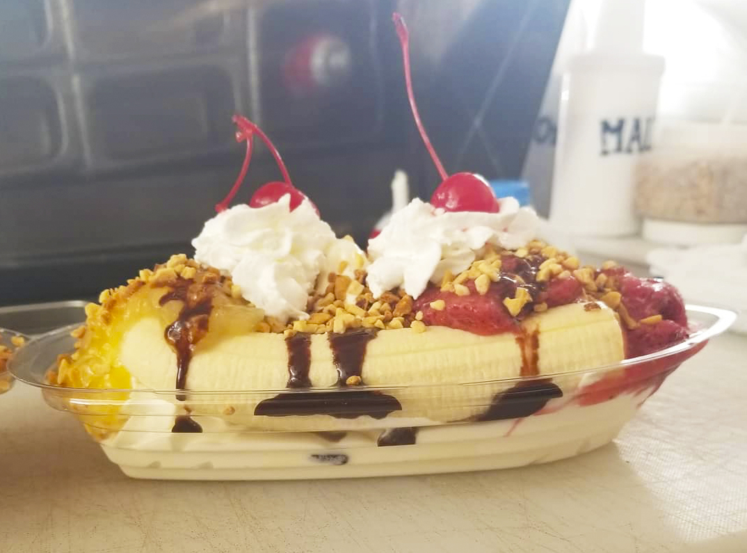 Tasty Freeze in Colorado Springs Banana Sundae | Used with Permission