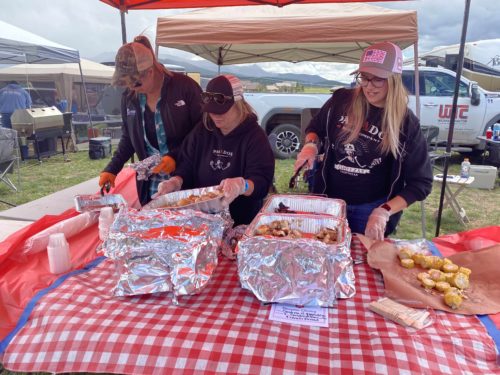 Smoked Prosciutto on French Bread Smokin the Ute Pass Summit BBQ Contest