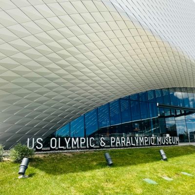 U.S. Olympic and Paralympic Museum Exterior Close Colorado Springs