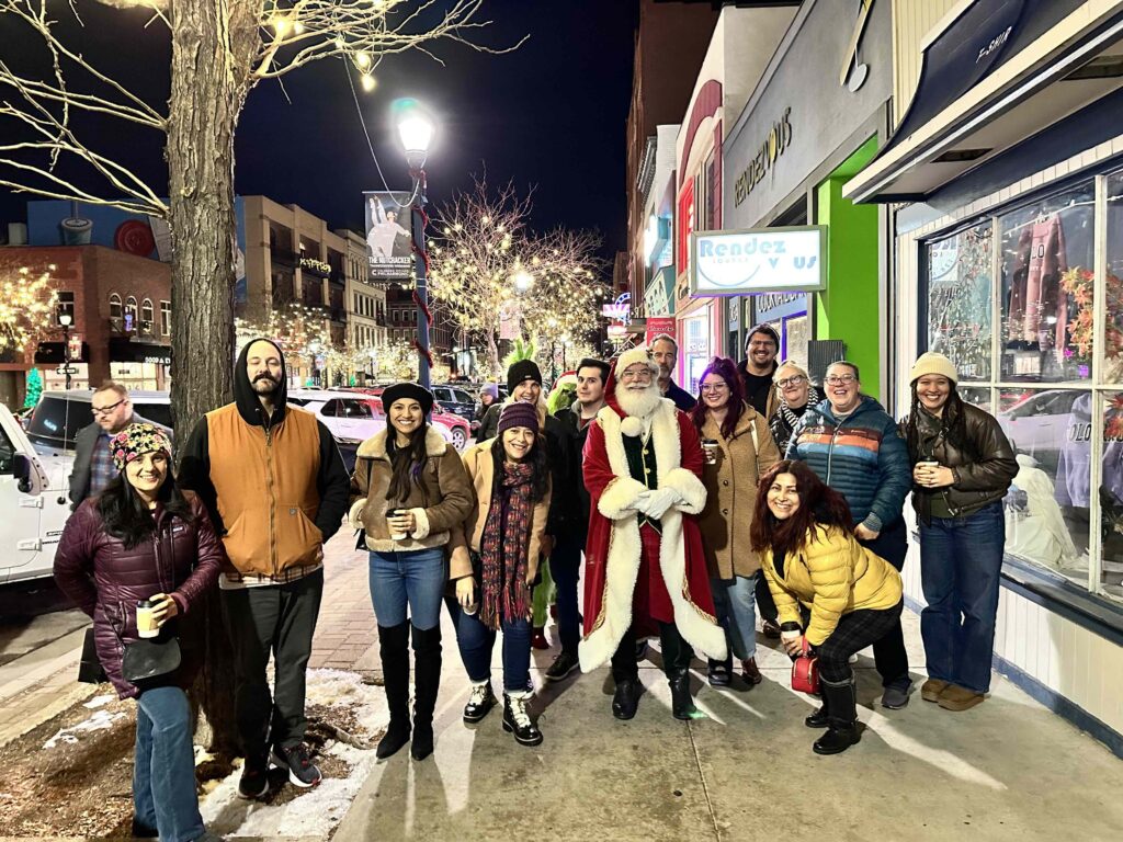 Santa Sighting Cocktail Tour Colorado Springs