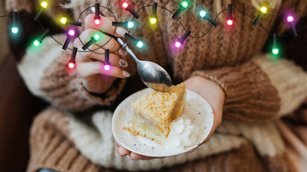 Warm dessert on the Holiday Tour in Downtown Colorado Springs