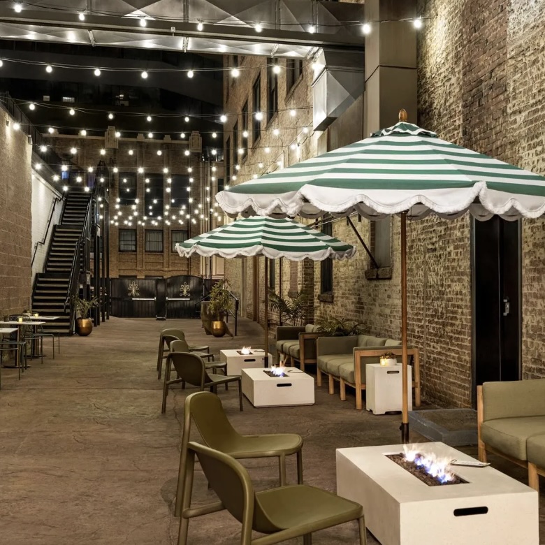 Mining Exchange Patio